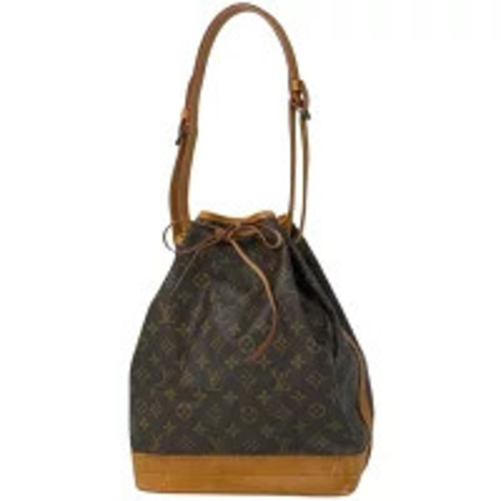 Louis Vuitton Noe Hobo Drawstring Shoulder Bag Monogram Brown
